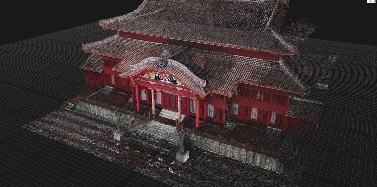 写真パネル貼り 首里城(部分) 写真パネル貼り 首里城(部分) 写真パネル貼り 首里城(部分) 無題